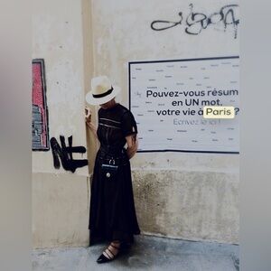 Self-Portrait Lace Aurelia Midi Dress Black